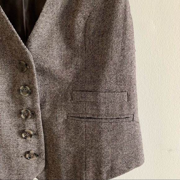 Grey Brown Vest - Picture 3 of 6